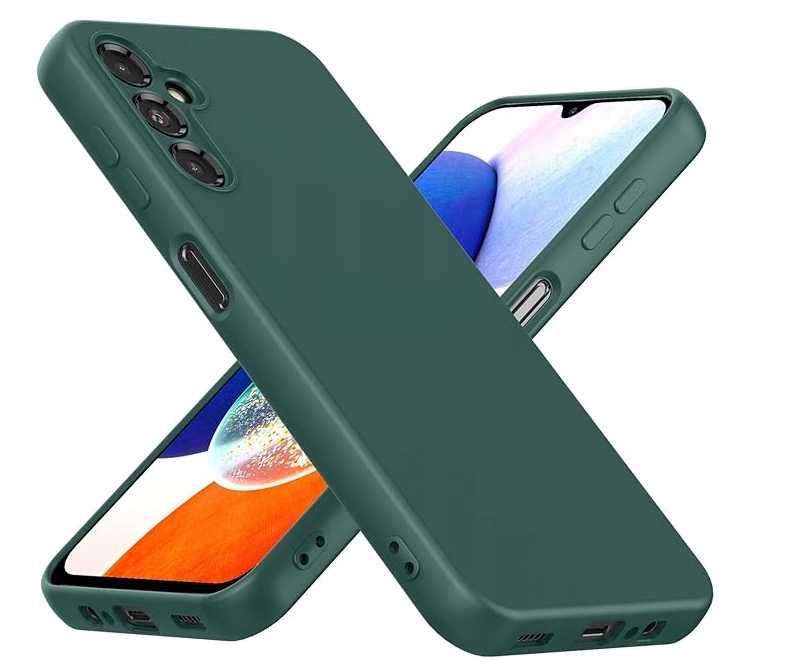 Nowe Etui Case Pokrowiec Plecki Obudowa SAMSUNG GALAXY A14 ZIELONE