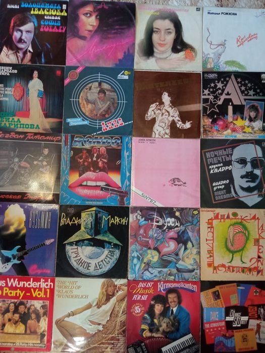 Пластинки виниловые  платівки вінілові