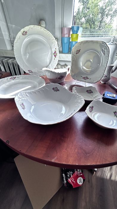 Cmielow zestaw porcelany obiadowej
