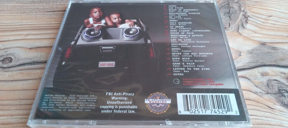 Płyta cd The Game nowa folia rap
