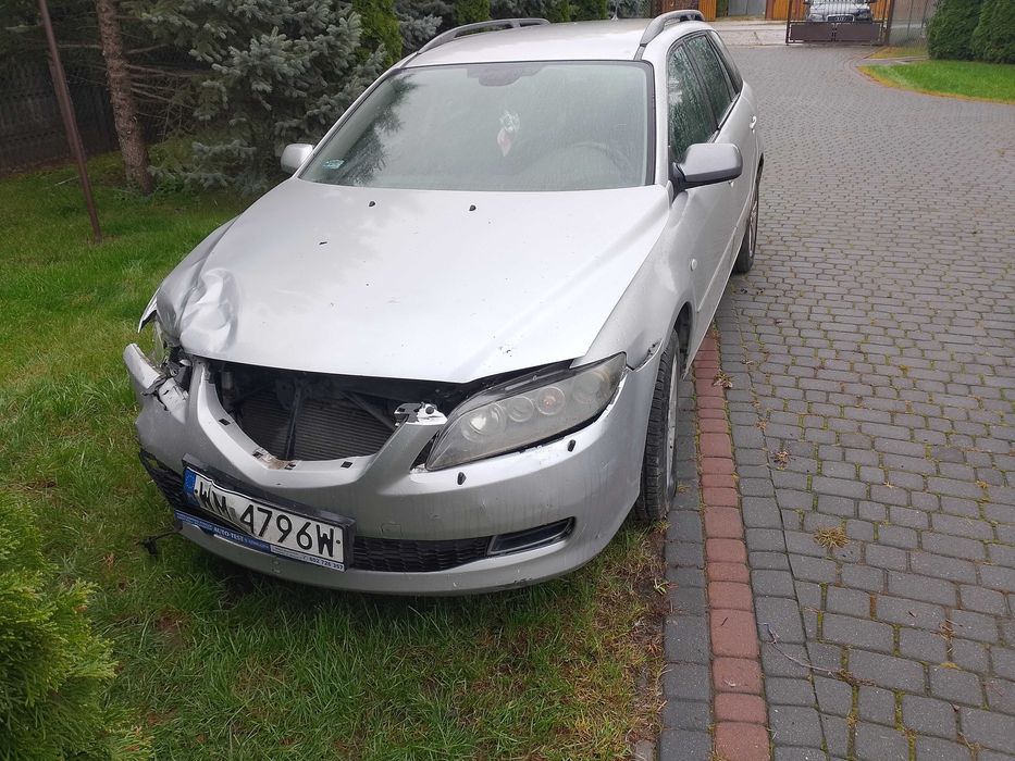 Mazda 6 uszkodzona