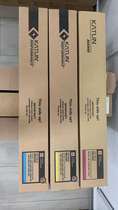 Toners originais e compativeis da Ricoh,