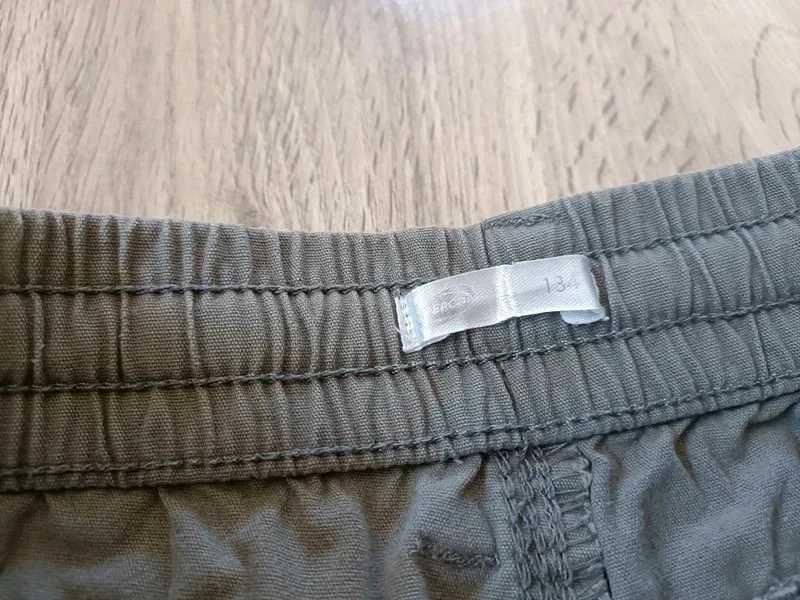 Szare cargo spodnie dla chłopca, Pepco, 134 cm 9 lat