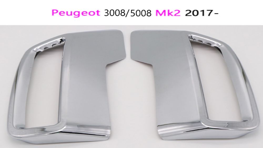 Molduras Saídas de Escape Duplas - Peugeot 3008 / 5008 GTline