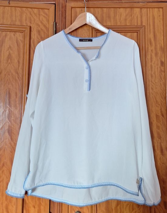 Blusa branca Scusi S
