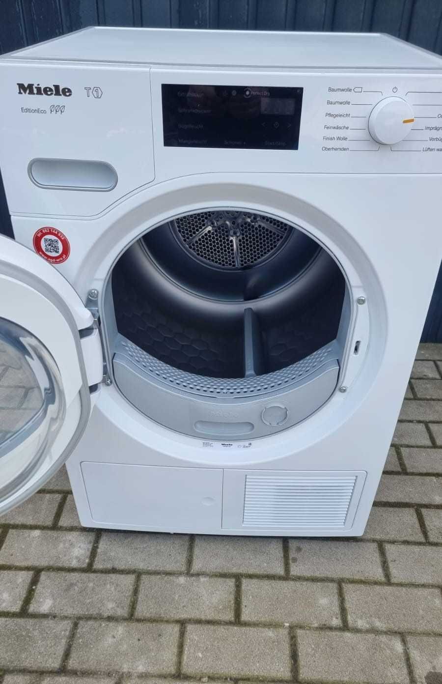 Suszarka z pompą ciepła Miele T1 TWF 500WP EditionEco, 8kg, EcoDry