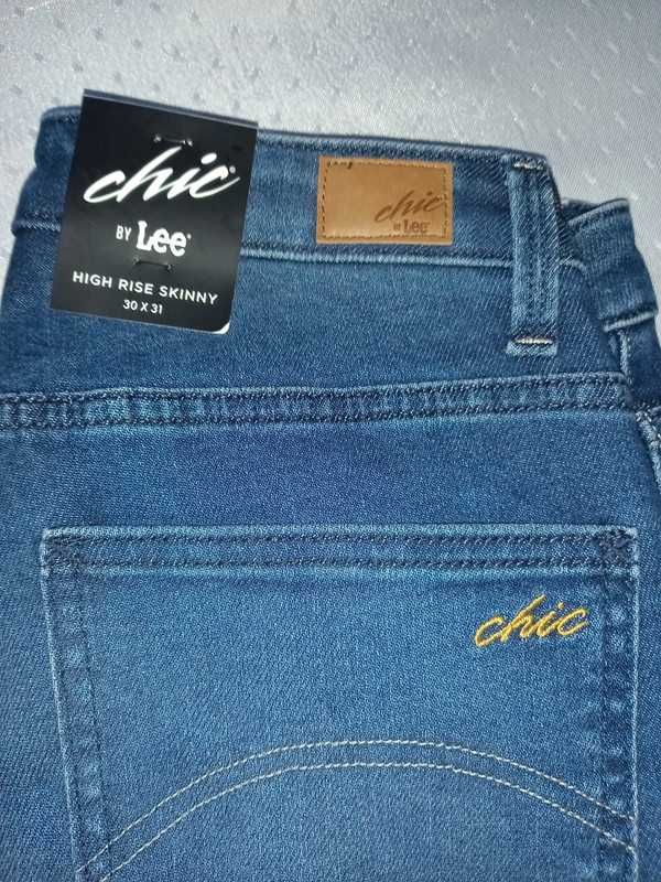 Lee chic nowe spodnie damskie 30/31