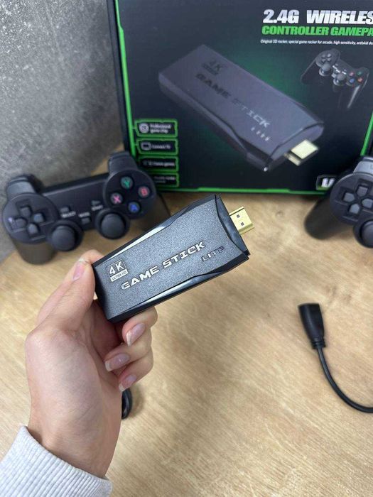 Портативна ігрова КОНСОЛЬ + 2 ДЖОЙСТИКА. Приставка на 10000 ігор!