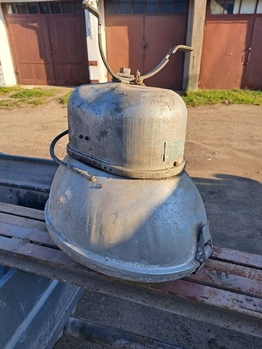Lampa przemysłowa loft PRL model U-Boot
