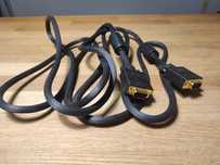 Kabel VGA-VGA (2xD-Sub) 3m. Pozłacane końcówki, wysoka jakość.