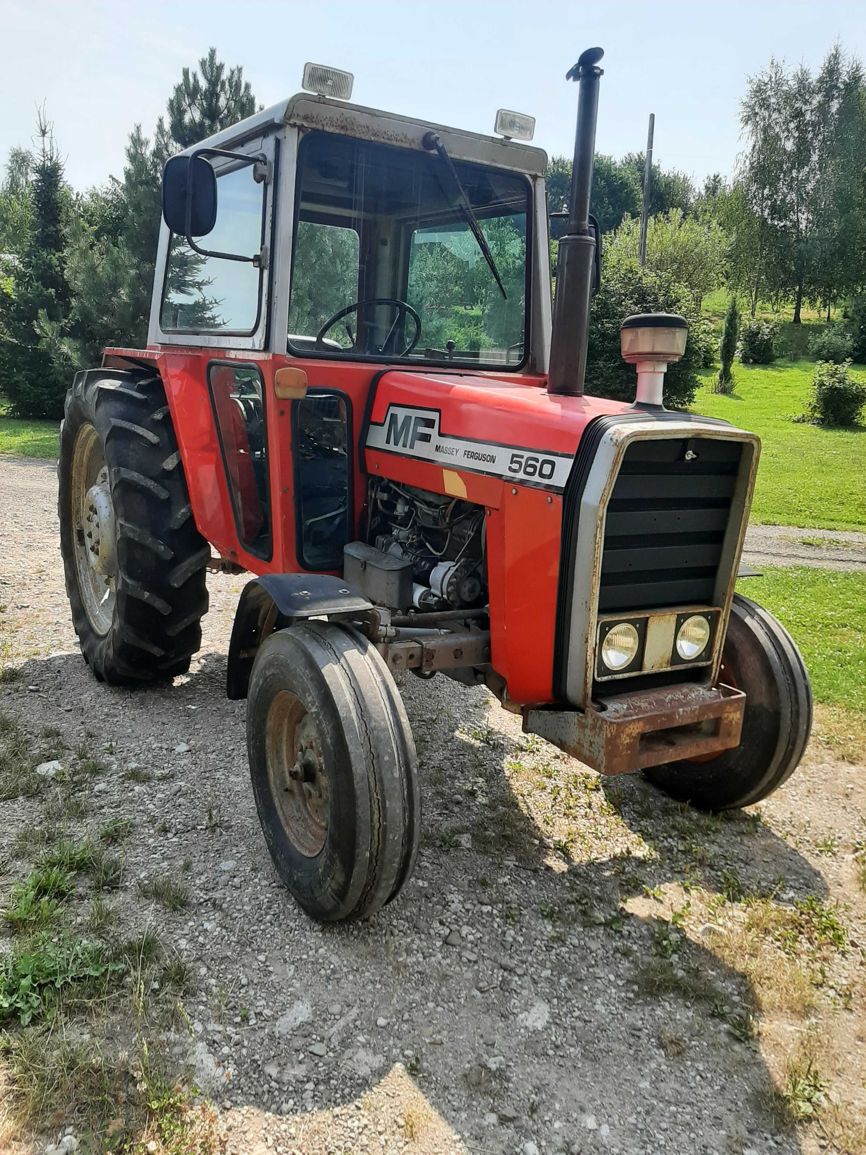 Massey Ferguson 560 wspomaganie kier.