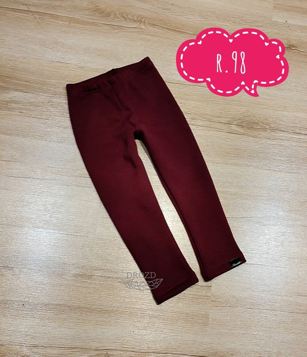 Legginsy ocieplane r.98