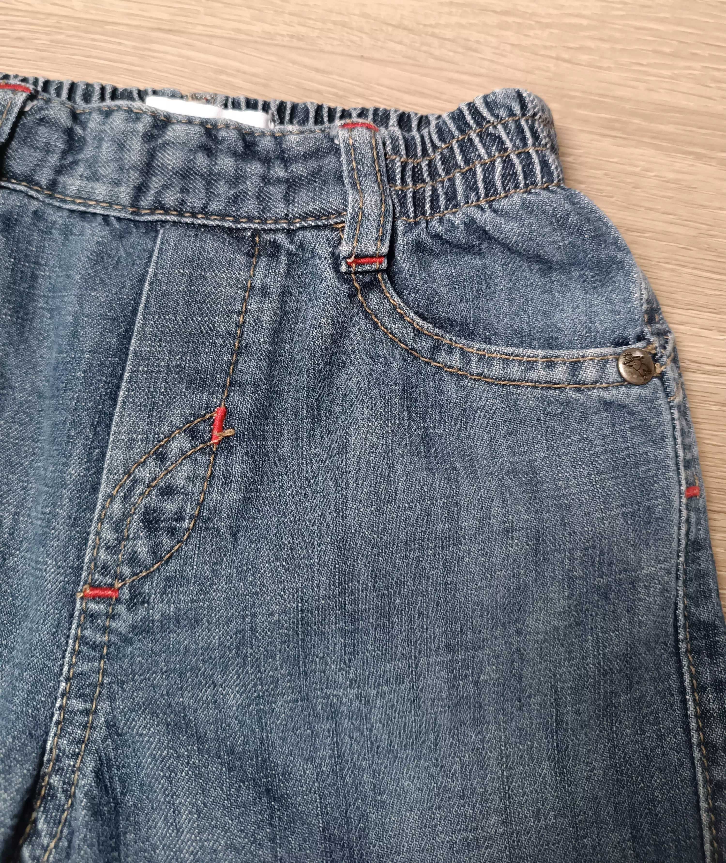 Spodnie spodenki bermudy jeans 'Filou & Friend' 104