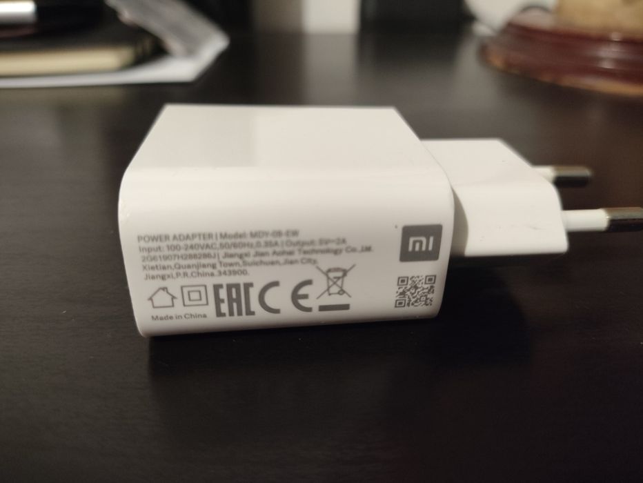 Carregador original Xiaomi 5v 2A