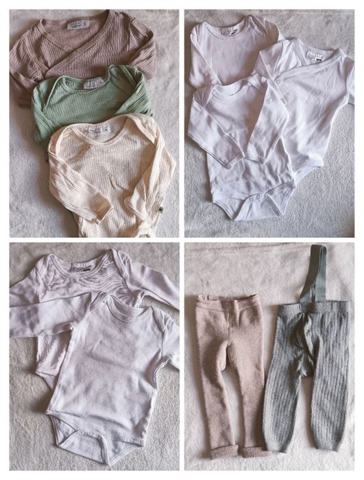 Zestaw rzeczy niemowlęcych r. 68