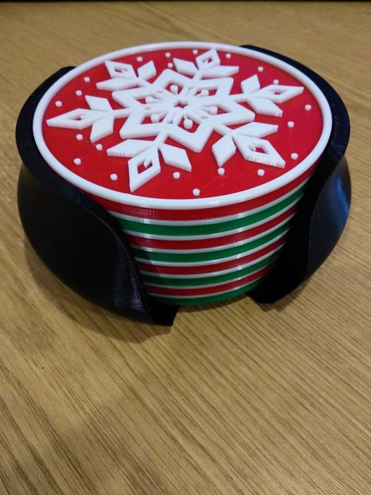 Porta Copos de Natal