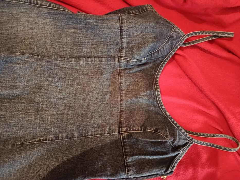 Джинсовий сарафан