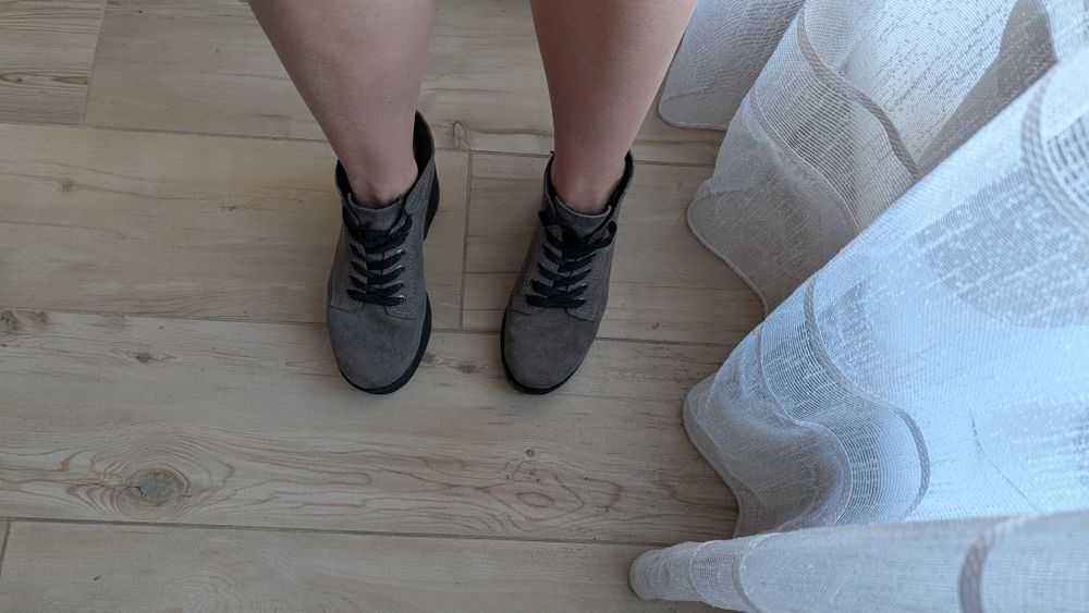 Черевики на широкому каблуці 38 розмір