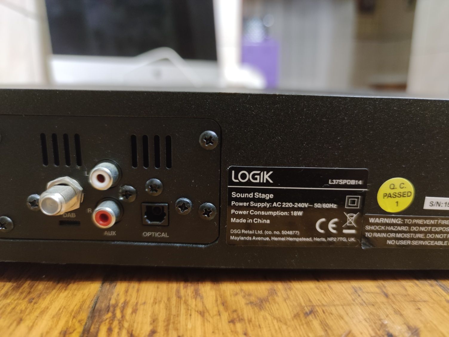 Саундбар logik l37spdb14