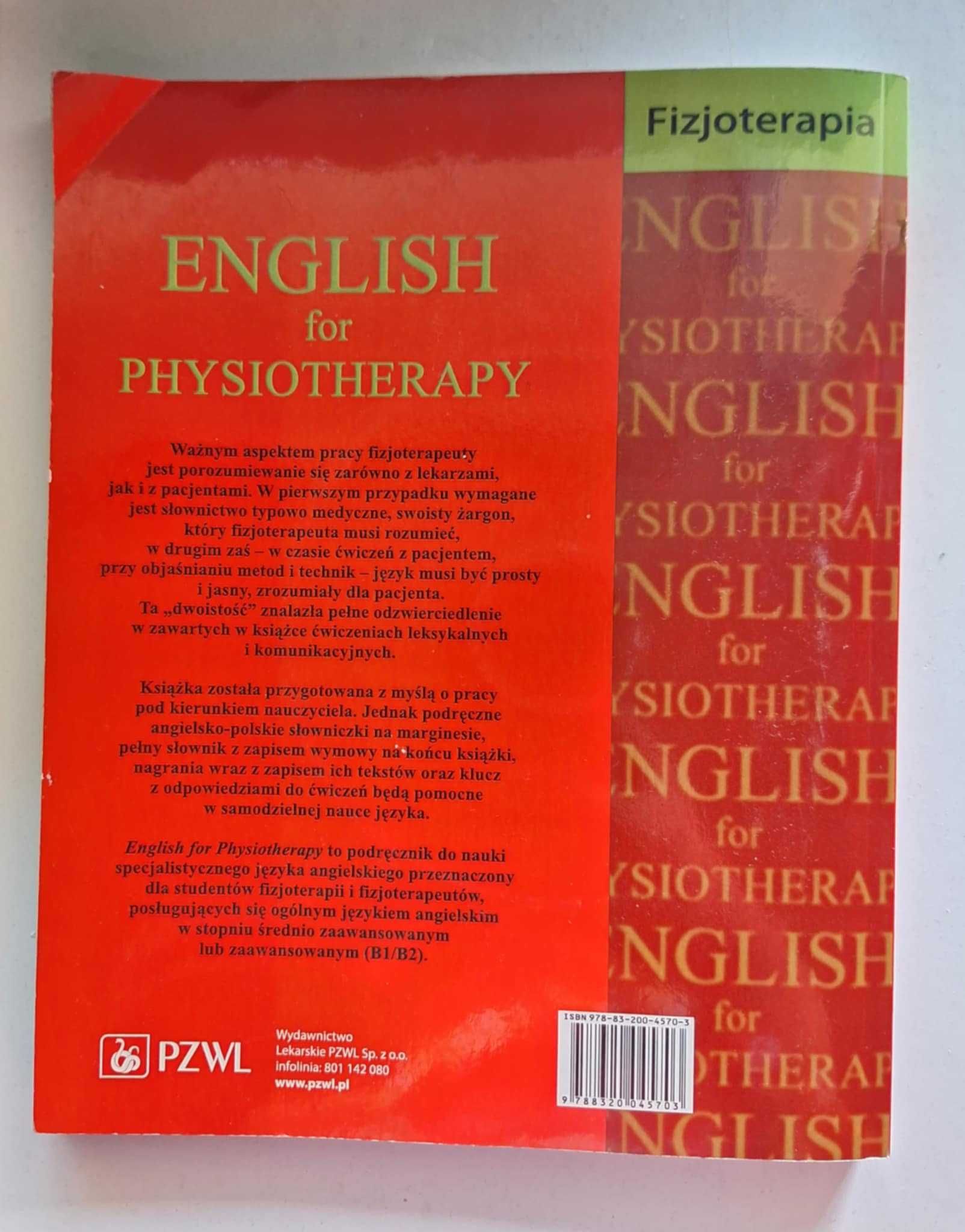 English for physiotherapy Ciecierska angielski fizjoterapeutów cd