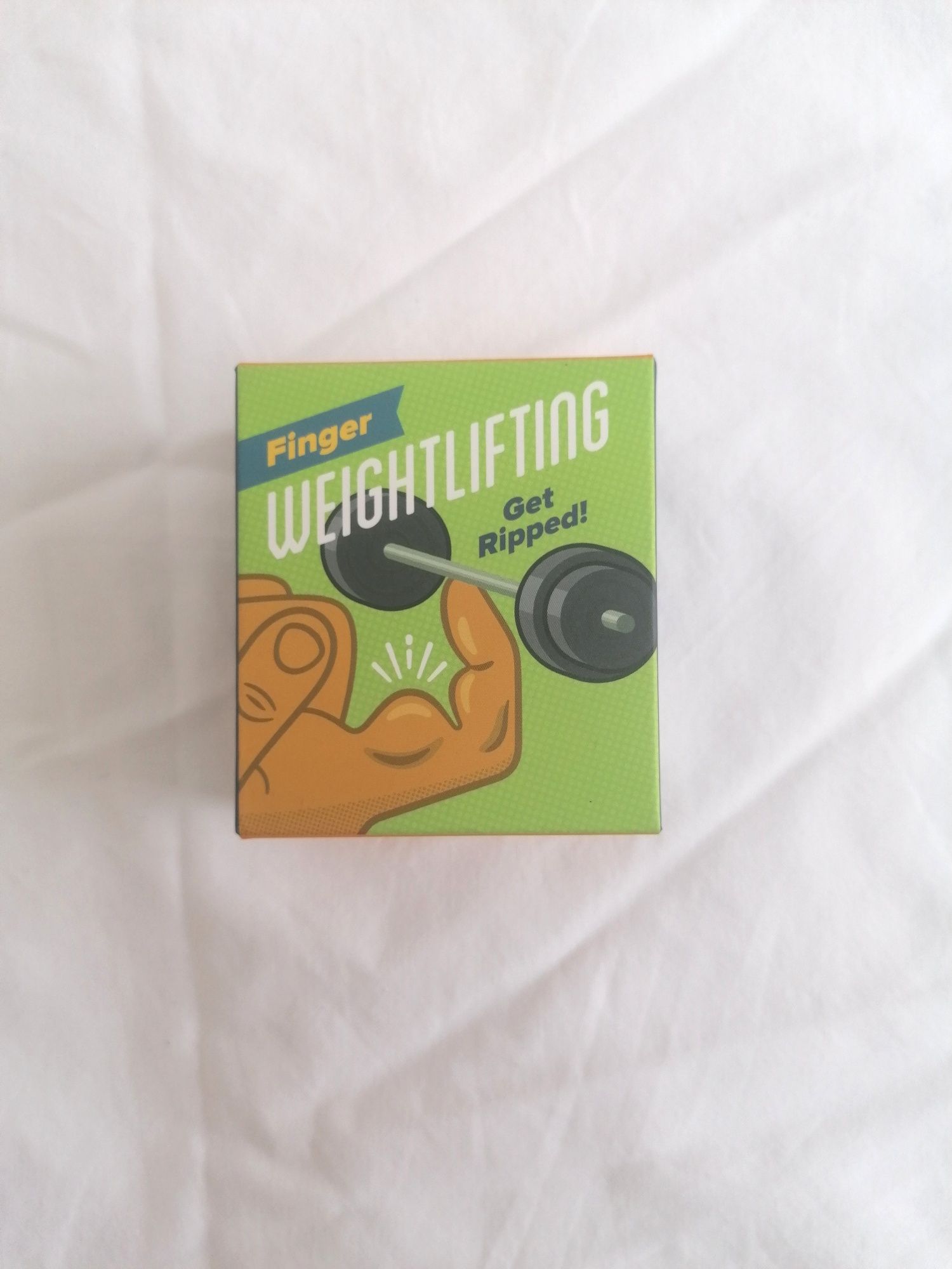 Mini Brinquedo: Finger Weightlifting da marca Running Press
