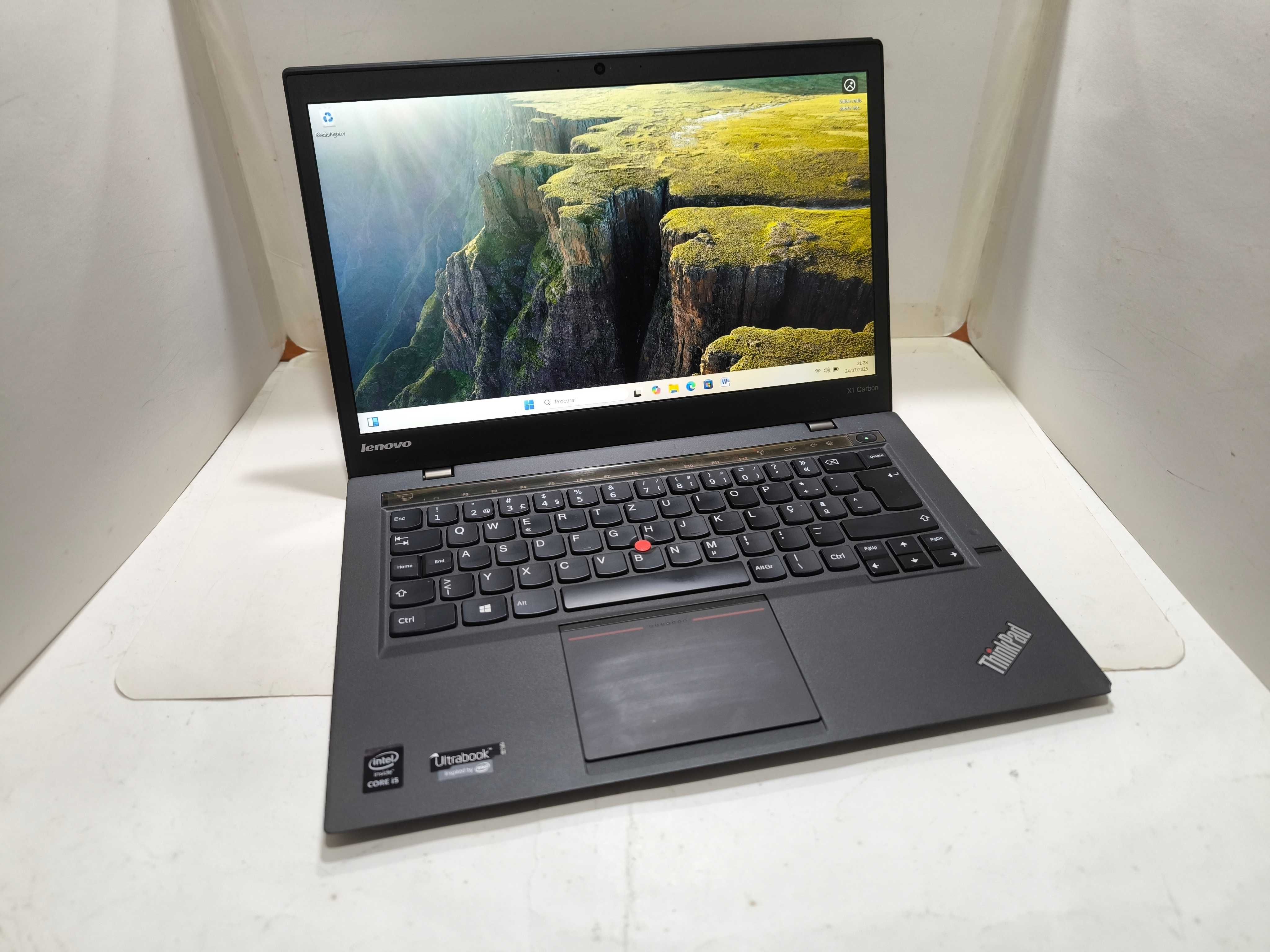 Lenovo ThinkPad X1 Carbon i5 SSD 256GB 8GB ram QHD IPS