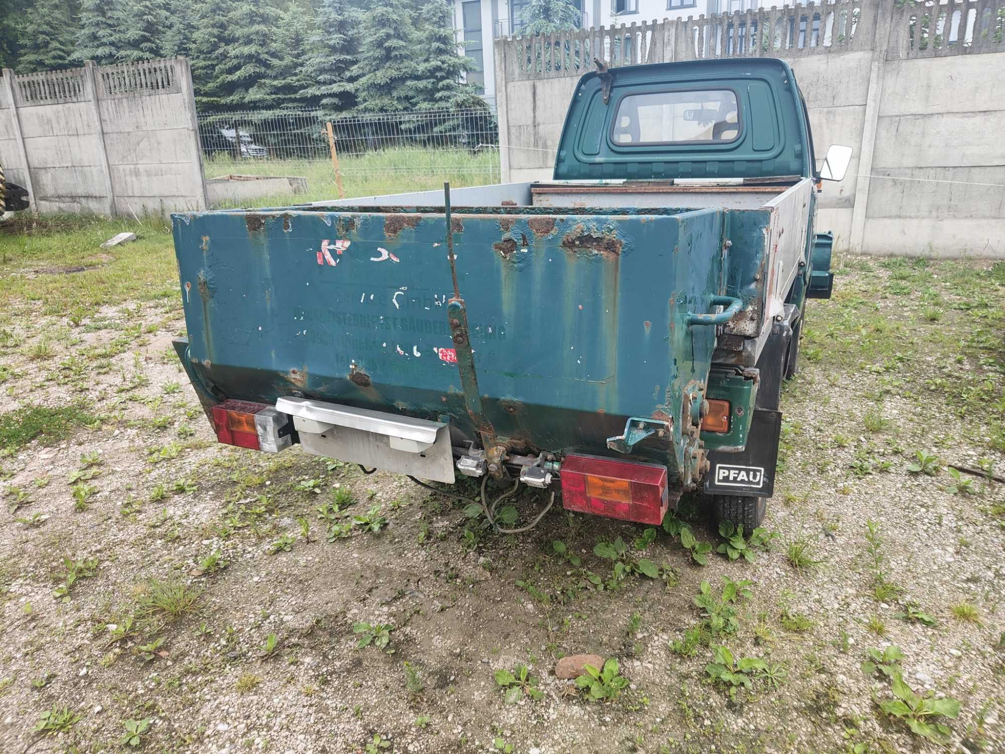 Piaggio Porter pług piaskarka pfau