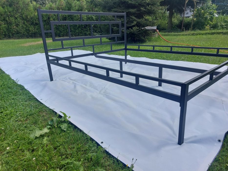 Łóżko metalowe, solidne, nie z marketu 160x200cm