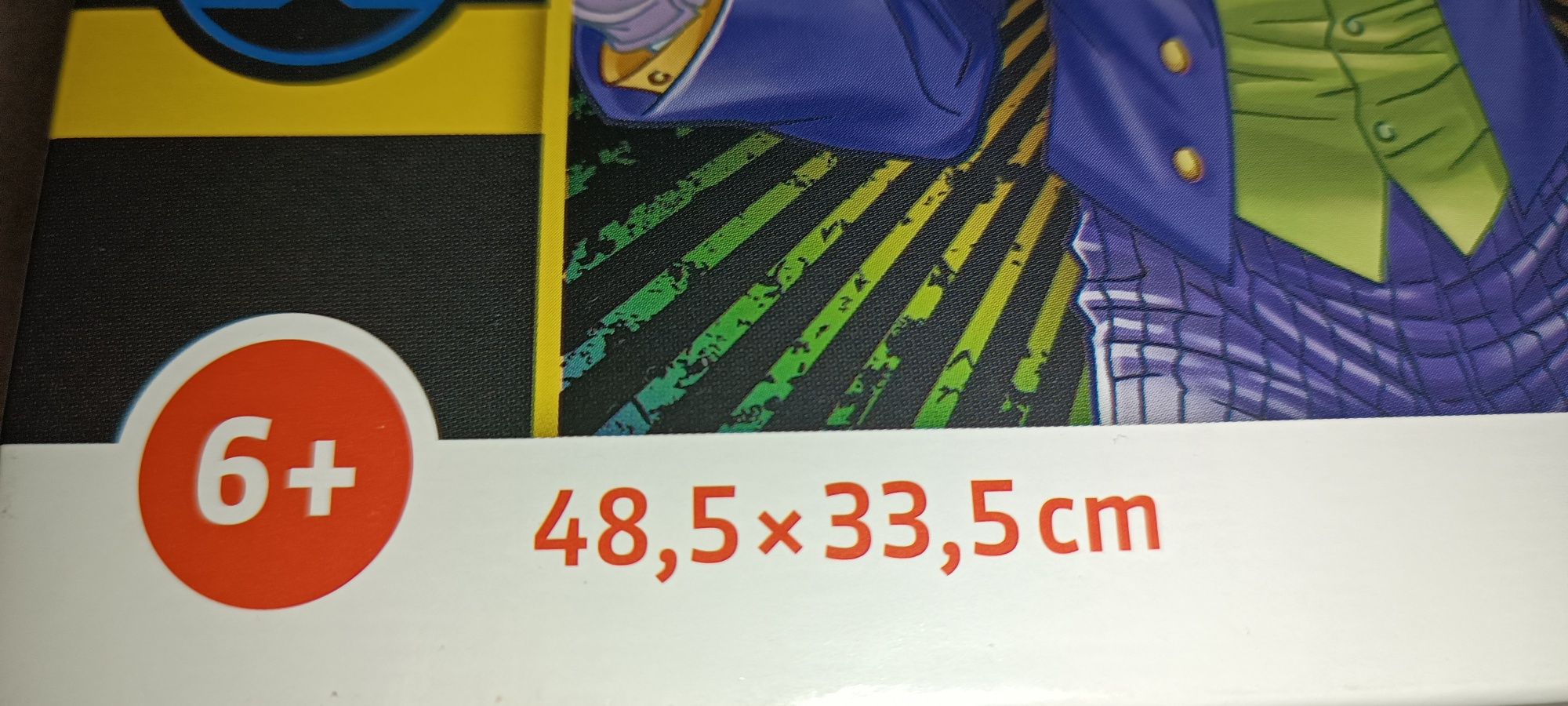 Antigo puzzle Batman and joker pra crianças maiores de 6 anos