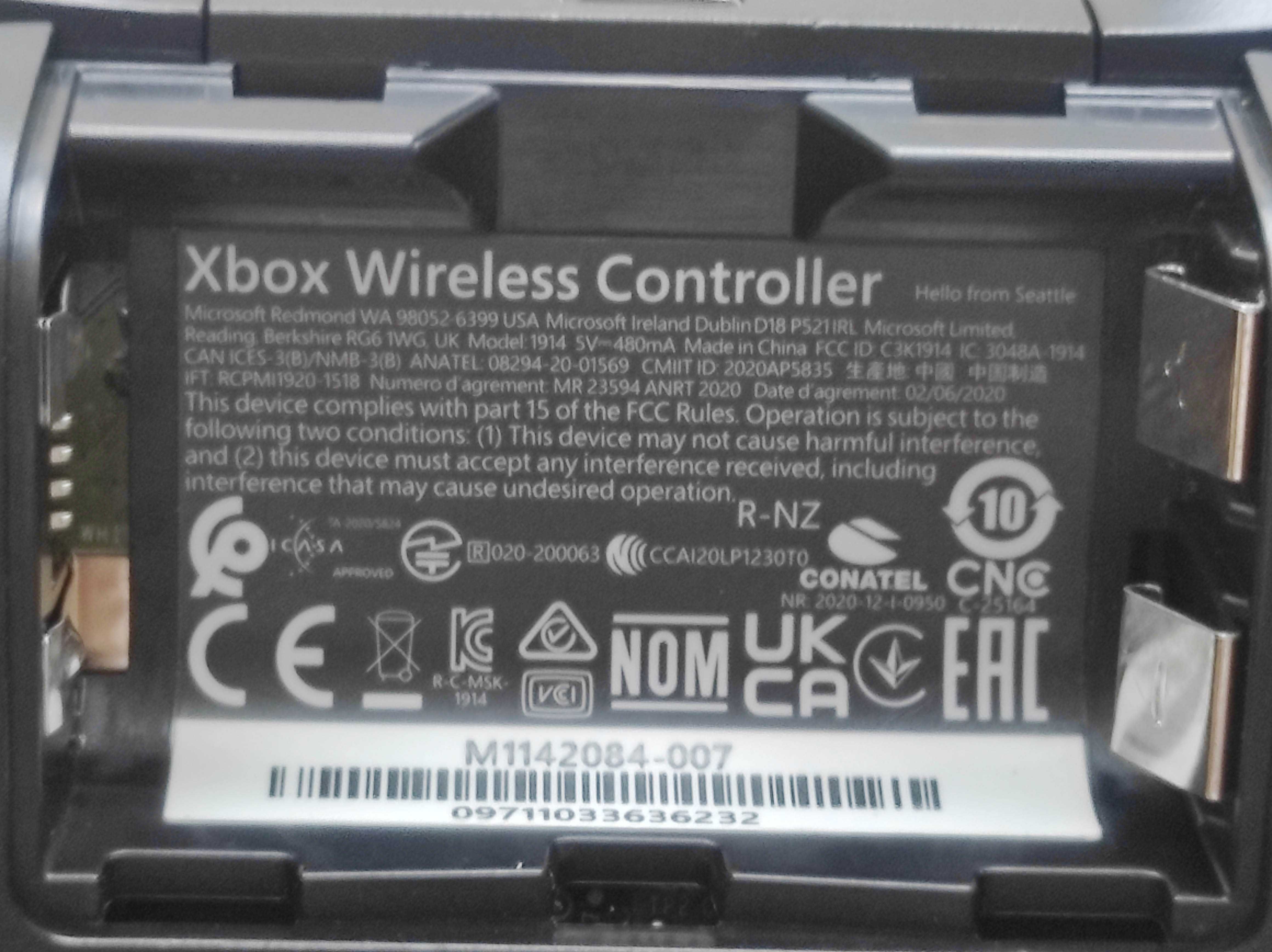 Kontroler pad MICROSOFT XBOX Series X czarny