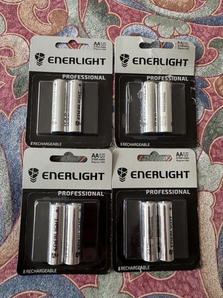 Аккумуляторные батарейки Enerlight AA 2700mAh 1.2V