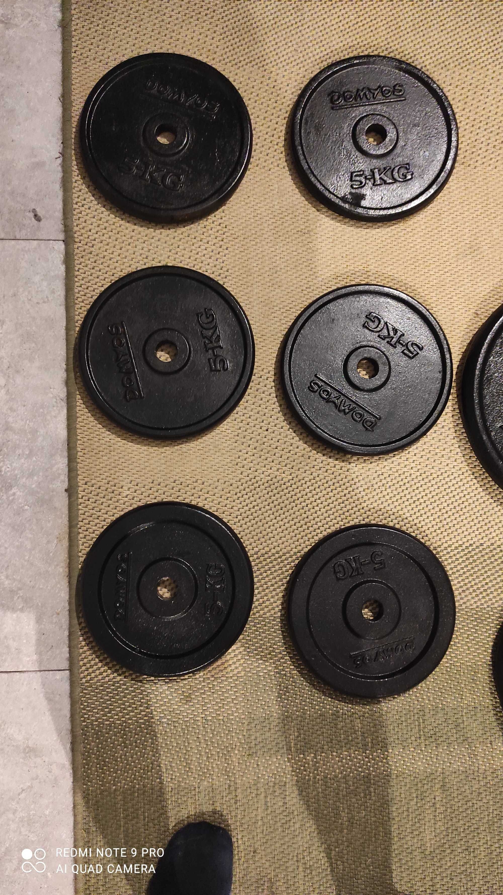 Pesos/malhas de musculação domyos