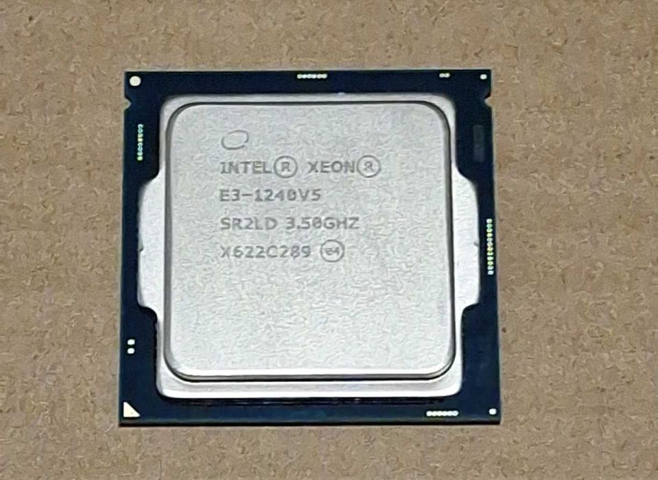 Procesor E3-1240v5 jak i7-6700 oraz E3-1240v6 jak i7-7700