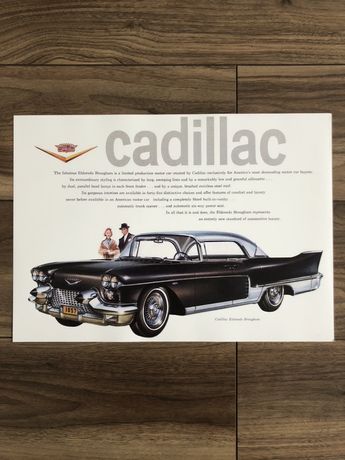 Plakat poster Cadillac