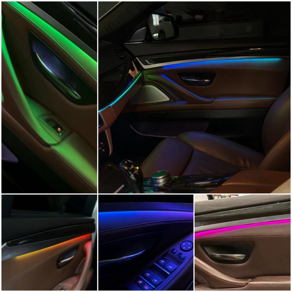 Premium подсветка салона 18в1 двухзоннная!!! (led, контурная)
