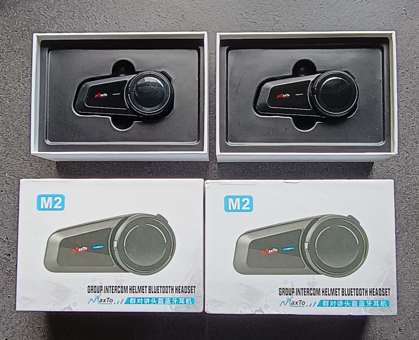 Interkomy Maxto M2. Dwie sztuki.
