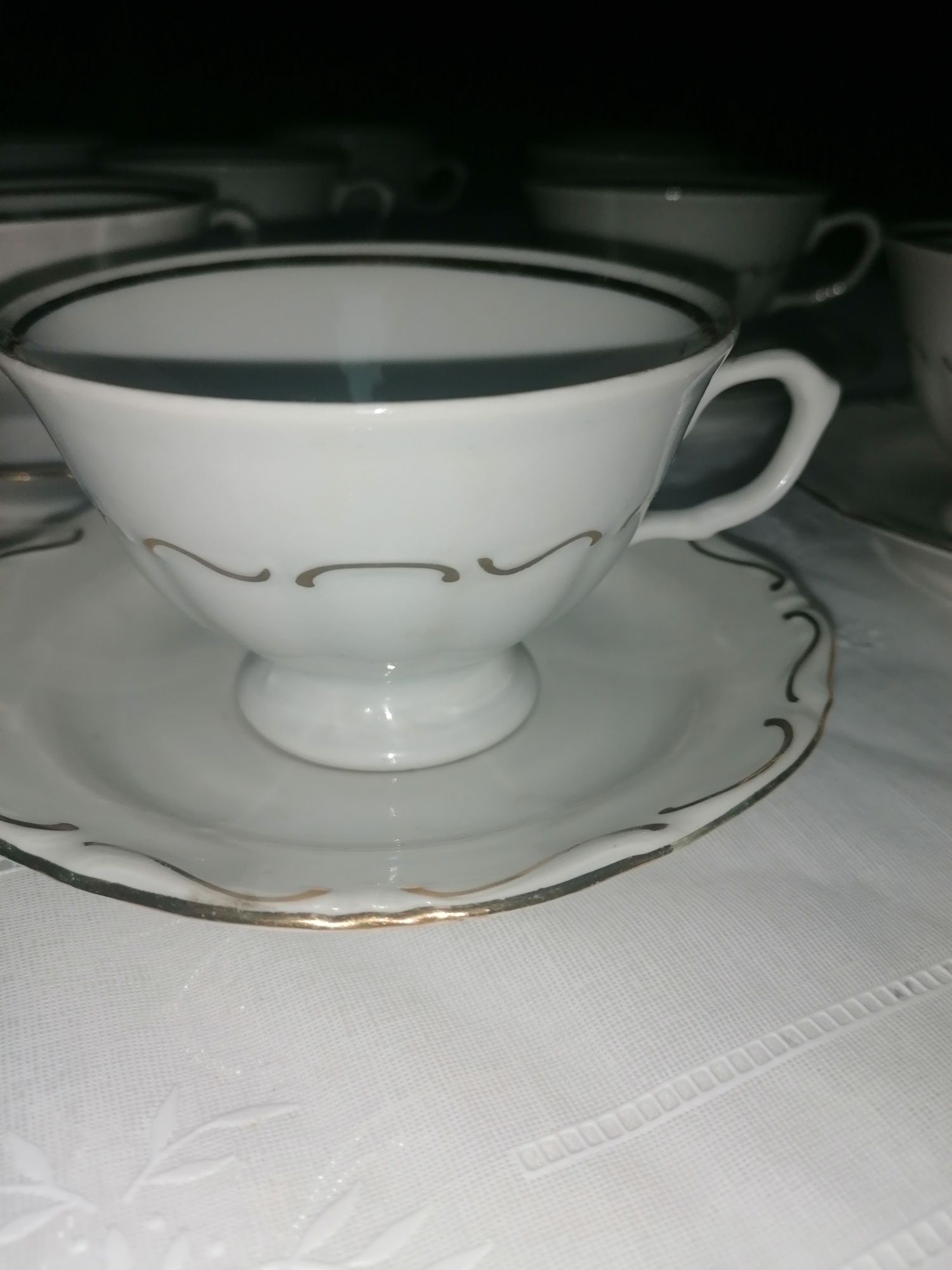 Zestaw porcelanowy Wałbrzych