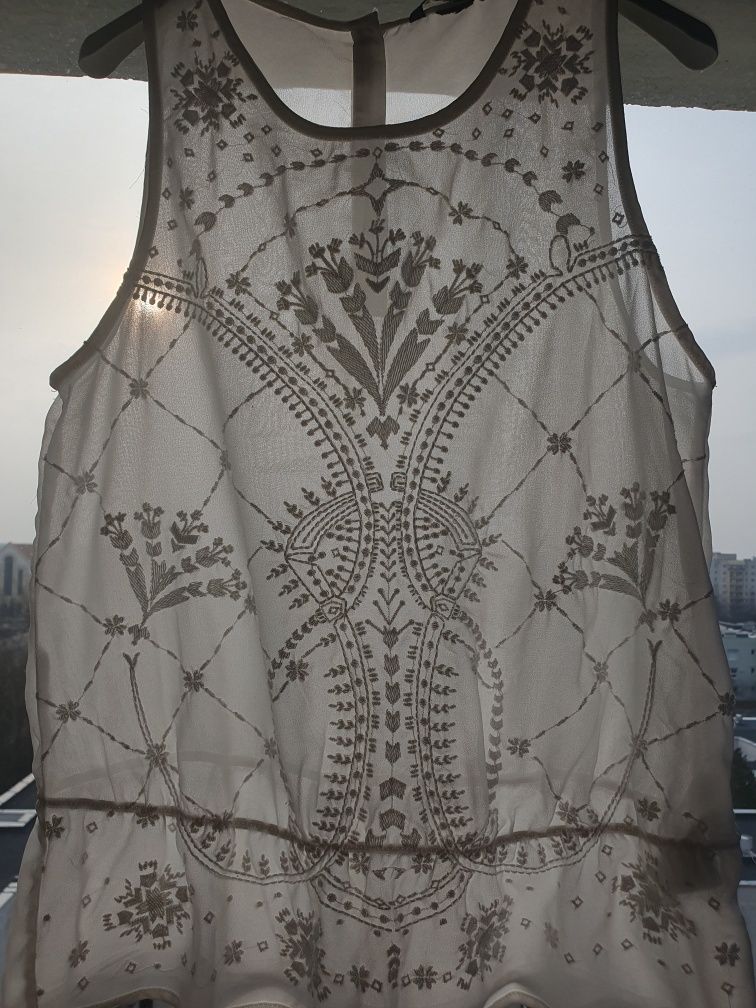 Śliczna bluzeczka z wzorami, H&M, r. L