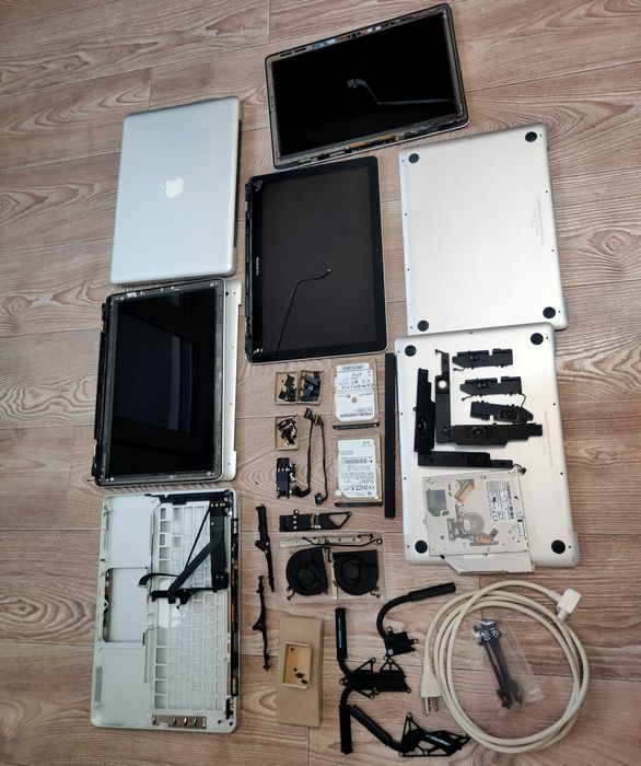 Оригінальні деталі на Macbook a1278 a1286