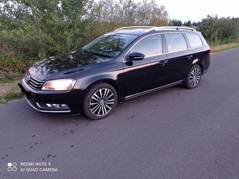 VW passat B7 Zadbany