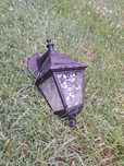Lampa zewnętrzna, kinkiet czarny