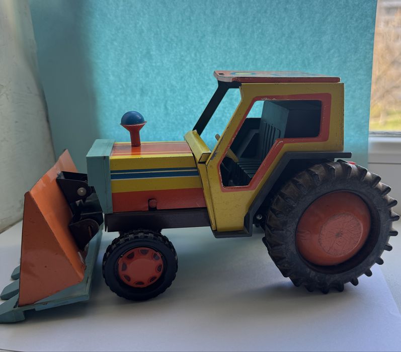 Ігрушка СРСР тракторний бульдозер