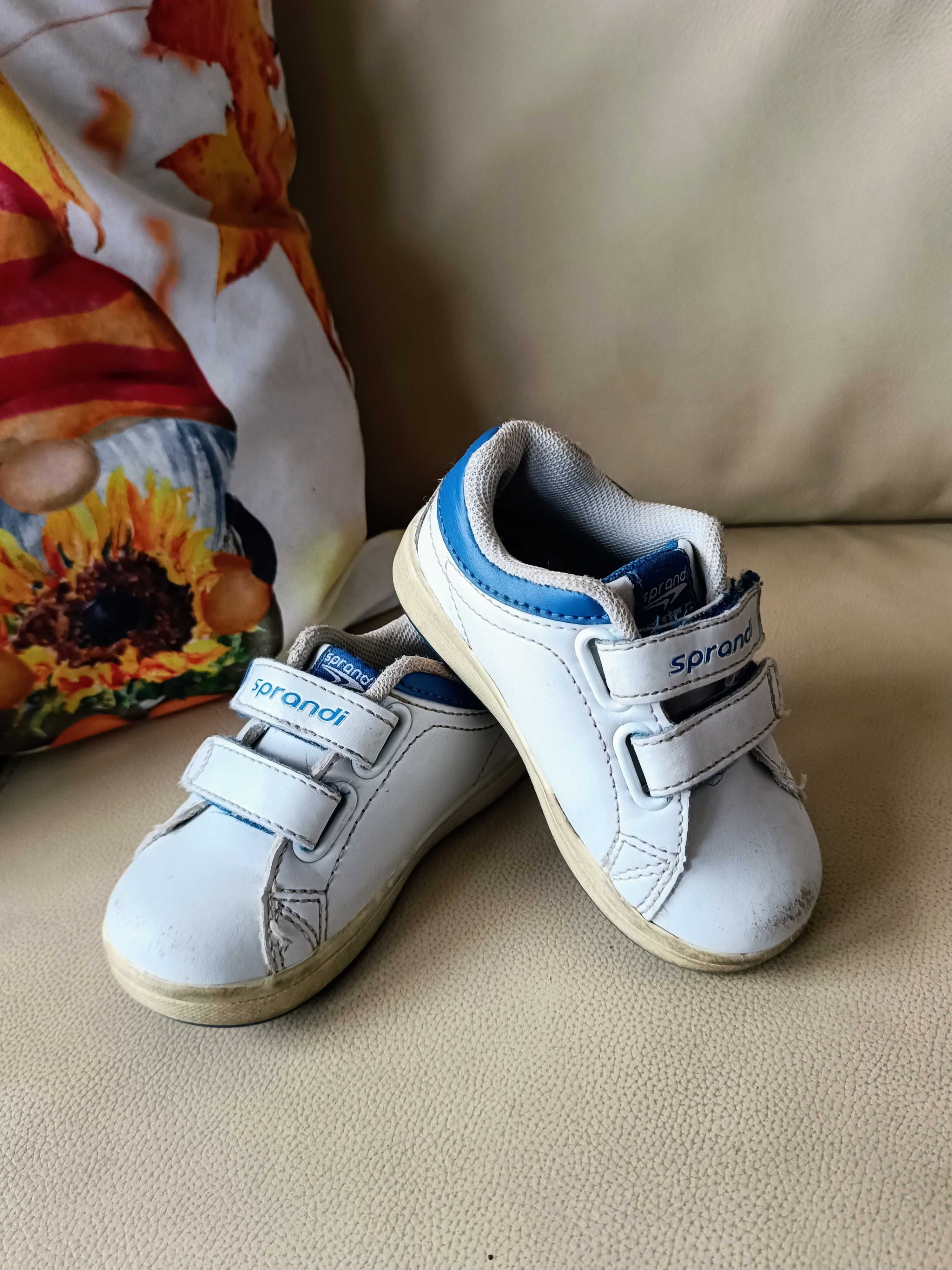 białe ADIDASY SPRANDI r. 23 dla chłopca i dziewczynki buty adidaski