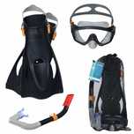 Bestway Zestaw do Nurkowania Pływania Maska Płetwy Rurka Snorkelingu