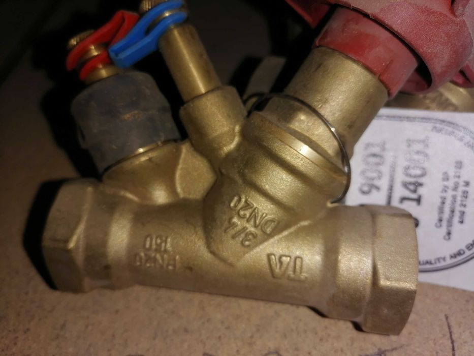 Zawór rownowazacy podpionowy dn 20, dn 25 STAD