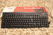Teclado multimédia x5 tech