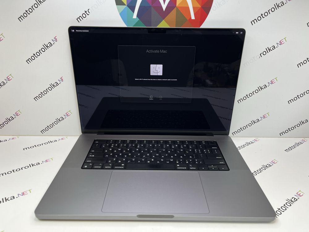 Macbook Pro 16 (a2485) Space Grey на запчасти! iCloud! M1 MAX, 64 RAM