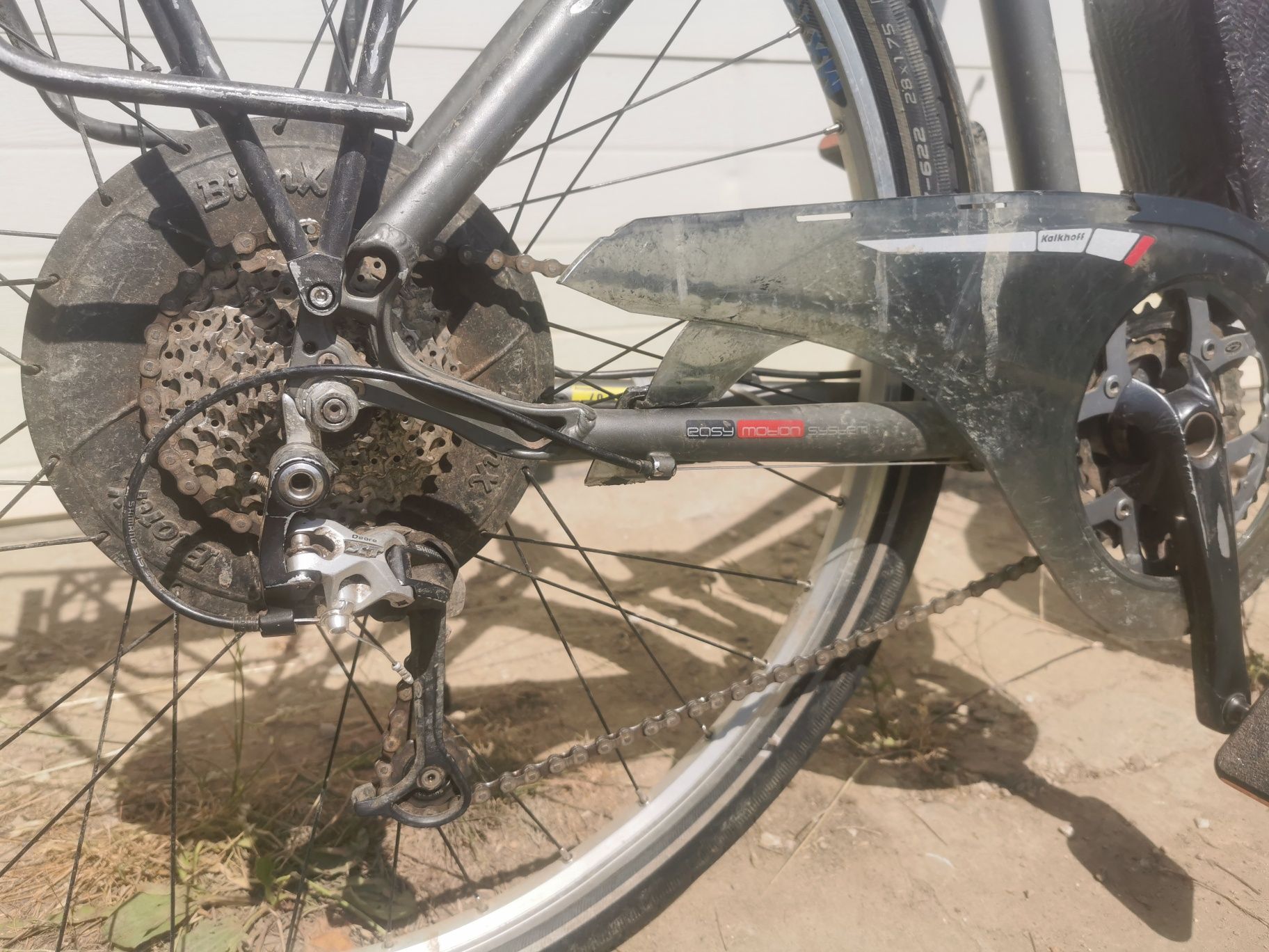 Rower elektryczny ebike Kalkhoff,Deore XT,BionX,bateria do regeneracji