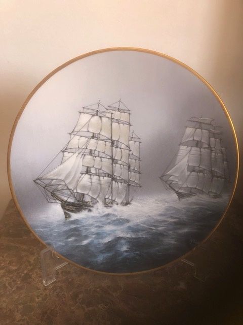 Prato de porcelana Philae