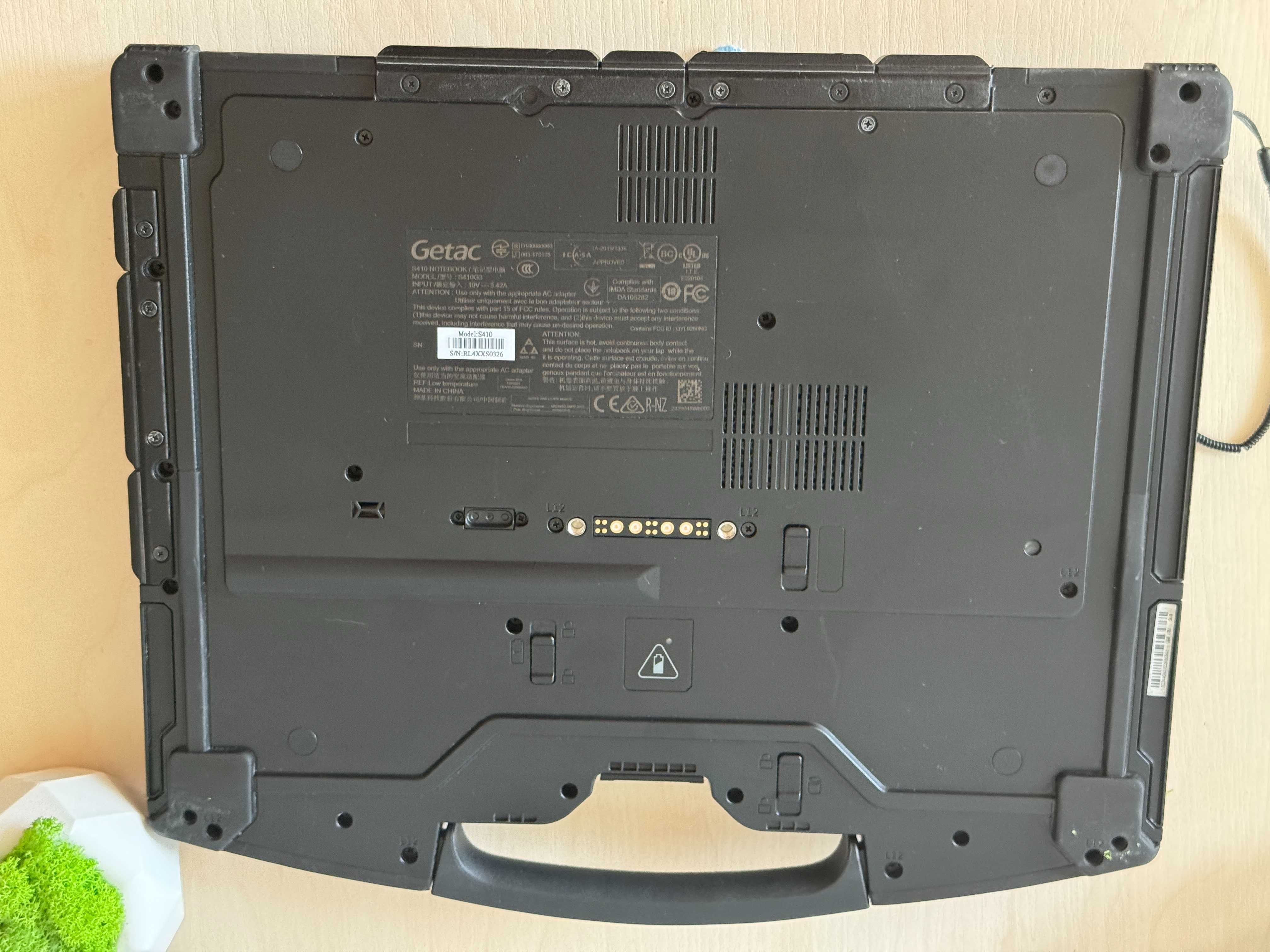 Сенсорний FHD IPS Getac S410 G3 i7-8665U/16/512/2 батареї/стілус
